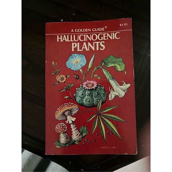 A Golden Guide Hallucinogenic Plants Vintage hallucinogenic, plant, book, soft c - Picture 1 of 2